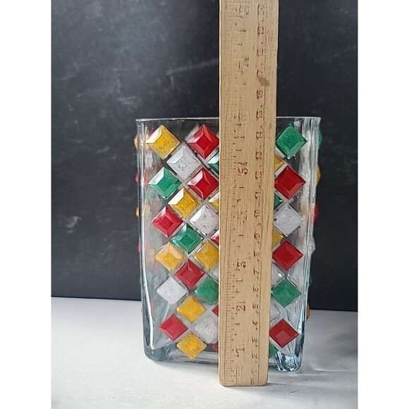 Colorful Glass Vase - Picture 2 of 10